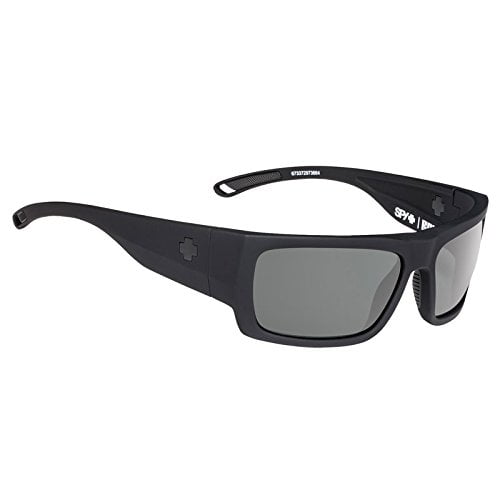Spy Optic Rover Square Sunglasses Matte Black Ansi/Happy Gray/Green 1.5 mm Spy Optic Rover Square Sunglasses Matte Black Ansi/Happy Gray/Green 1.5 mm